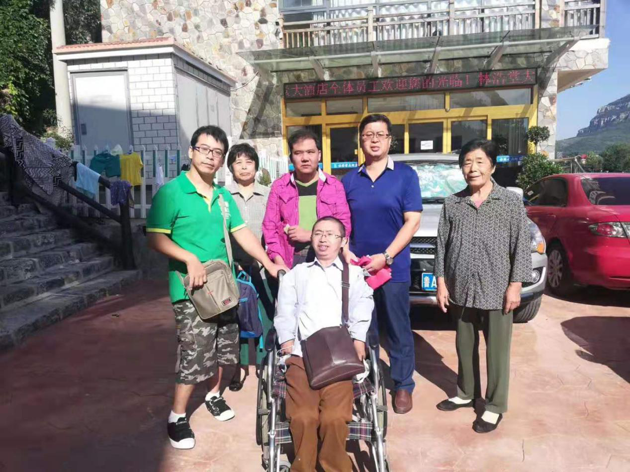 我商会组织残友参加辟谷胎息健康益寿班